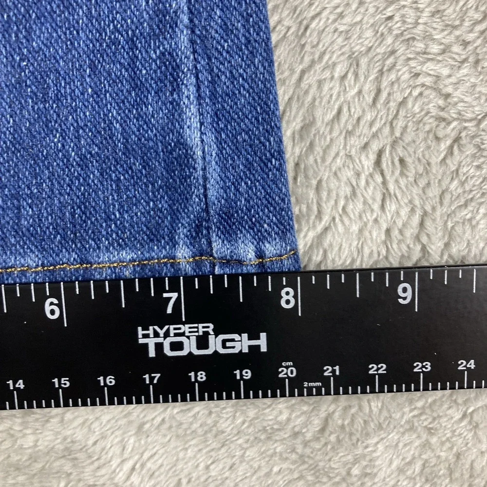 L.L. Bean Classic Fit Denim Bootcut Blue Jeans Women Size 10 Pockets Stretch - Picture 8 of 12